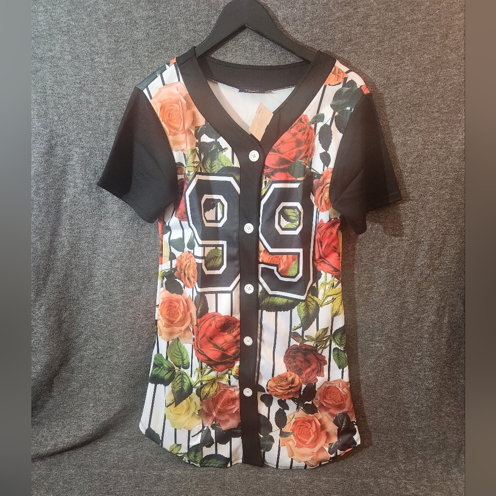 TMANI Meduim Floral Dress NWT